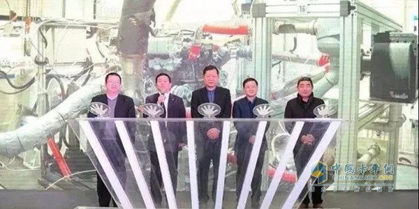 2018年2月1日，東風商用車DDi13發動機點火儀式現場