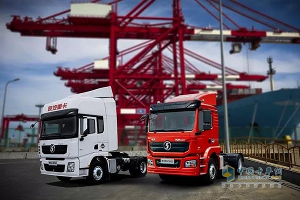 陜汽重卡德龍X3000和新M3000港口牽引車(chē)