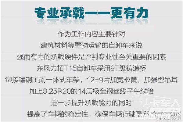 論專業(yè)，東風力拓T15自卸車從不認輸！