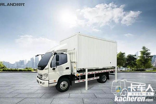 福田時代M3平板運輸車型所使用的交換廂體