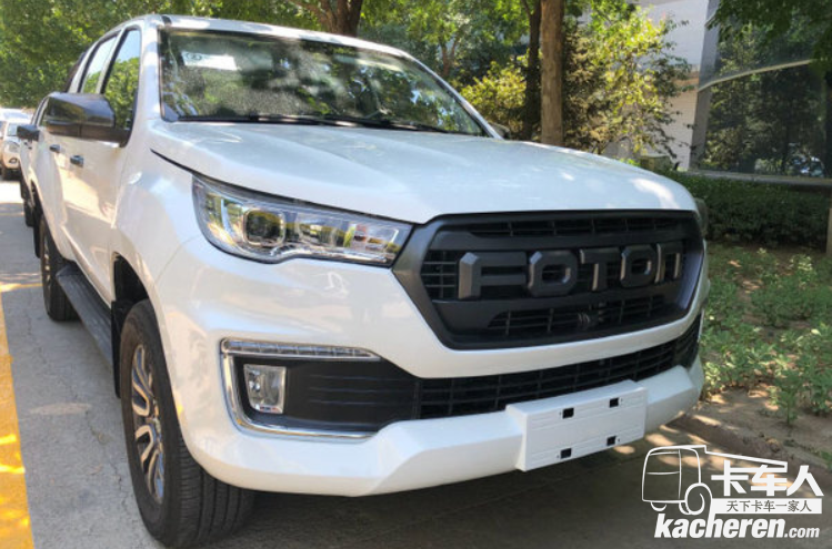 路邊驚現新款福田皮卡&nbsp;來猜亮點有哪些