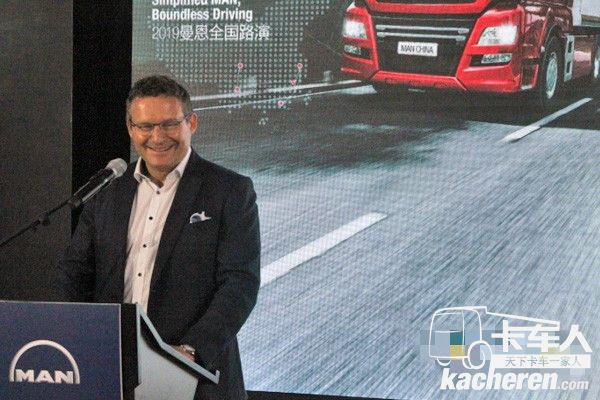 曼恩商用車亞太區總裁Thilo Halter先生