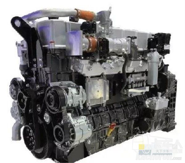 上汽紅巖搭載上汽動(dòng)力LNG天然氣發(fā)動(dòng)機(jī)