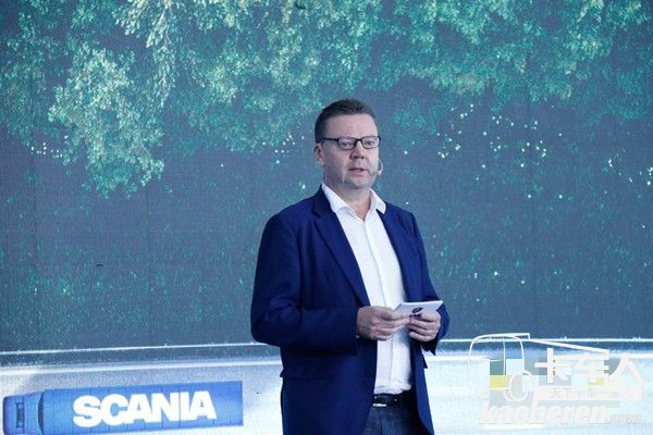 斯堪尼亞中國區總經理文政(Steve Wager)先生