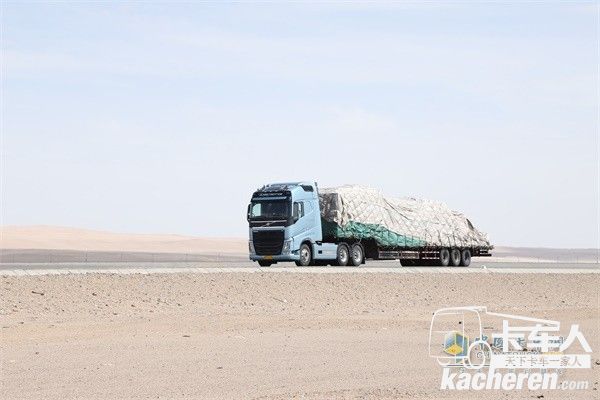 沃爾沃卡車FH460穿越無人區