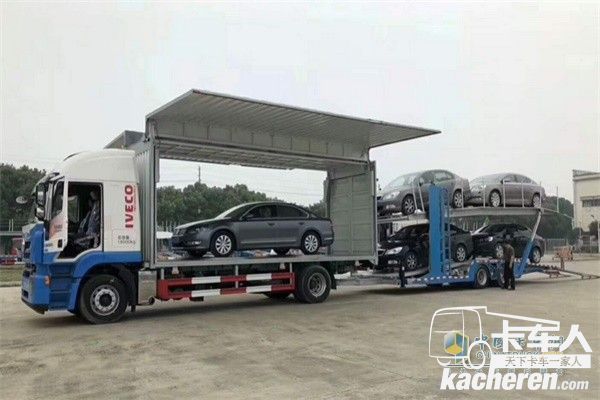 紅巖中置軸多功能列車極大的降低了空載率，提升了物流效率