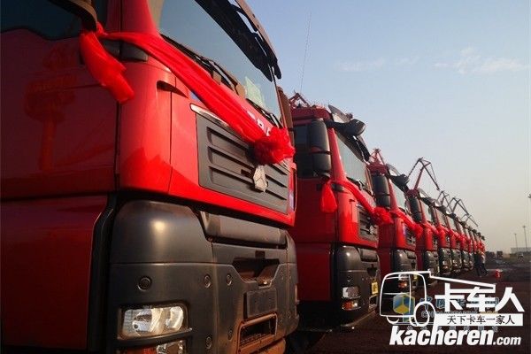 汕德卡自卸車出勤率高