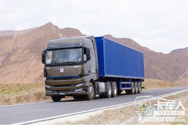 吉利遠(yuǎn)程甲醇燃料牽引車