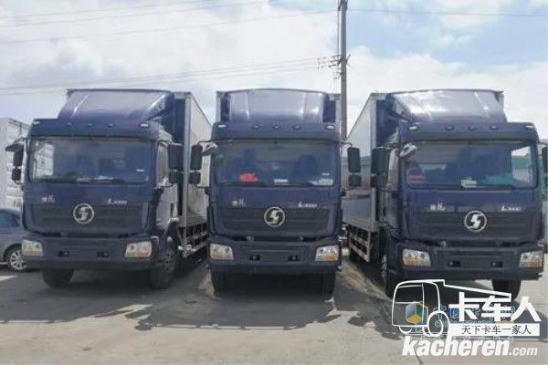 玉柴機器裝配陜汽L3000載貨車用于上海德邦快遞運輸