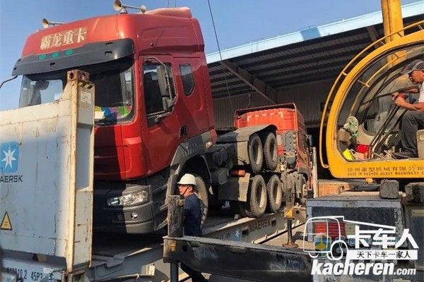 乘龍汽車車輛裝卸