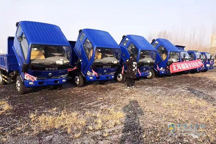 東風股份 東風福瑞卡F4 自卸車