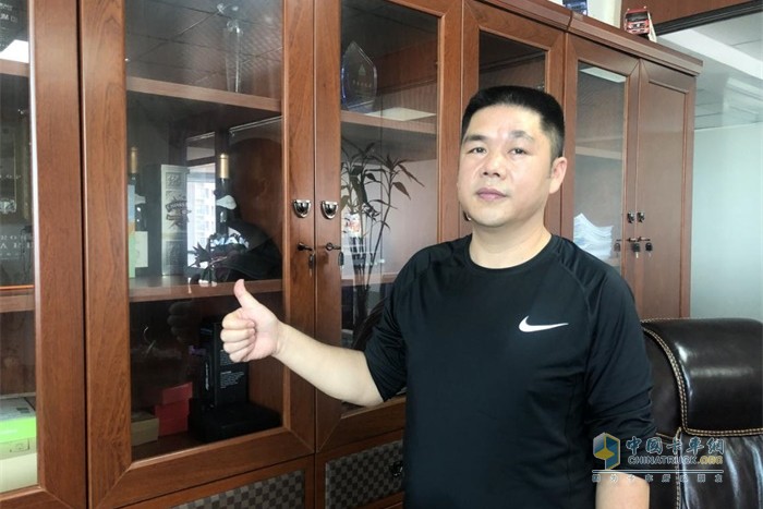 穩安物流董事長姚冬生先生為德國曼恩點贊