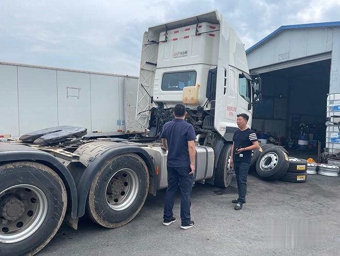 廣汽日野,國六,700智臻,牽引車