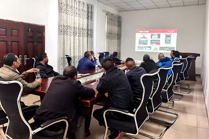 對HT運輸的駕駛員團隊進行了專業的交付培訓