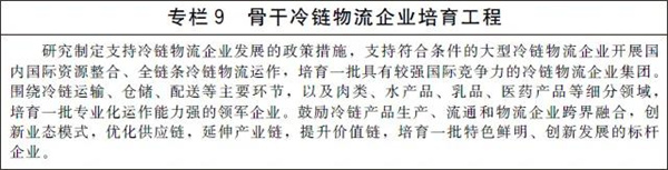 國務(wù)院辦公廳   冷鏈物流    發(fā)展規(guī)劃