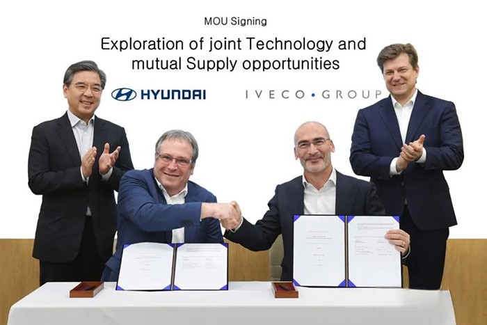 現代汽車 依維柯中國 燃料電池系統 商用車互聯