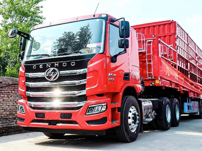  上汽紅巖杰虎H6子母車震撼發布