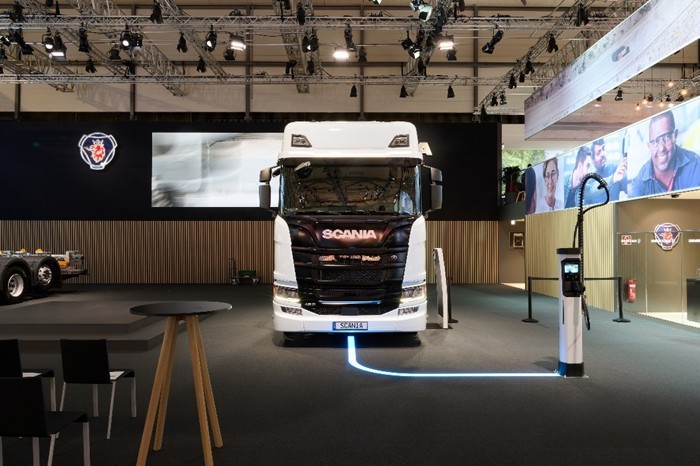 斯堪尼亞亮相漢諾威國際商用車展