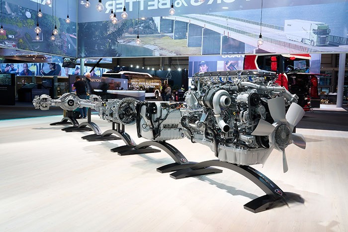 　斯堪尼亞最新款的發動機