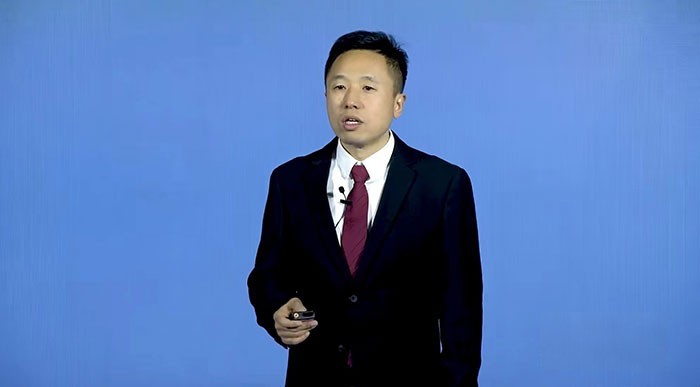 福田汽車集團研發副總裁鹿政華講解福田汽車科技創新戰略與階段性成果