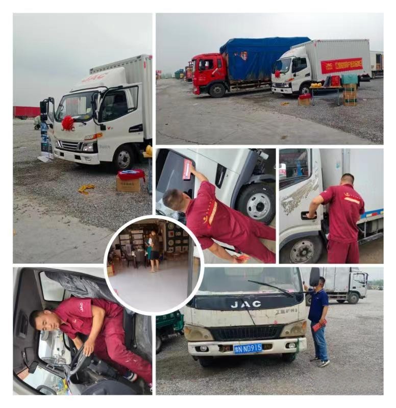 拉水果跑運輸，他說江淮1卡駿鈴讓他快人一步