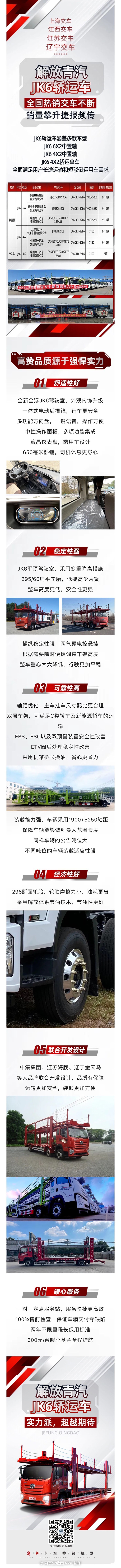 交車不斷！JK6轎運車全國熱銷捷報頻傳！