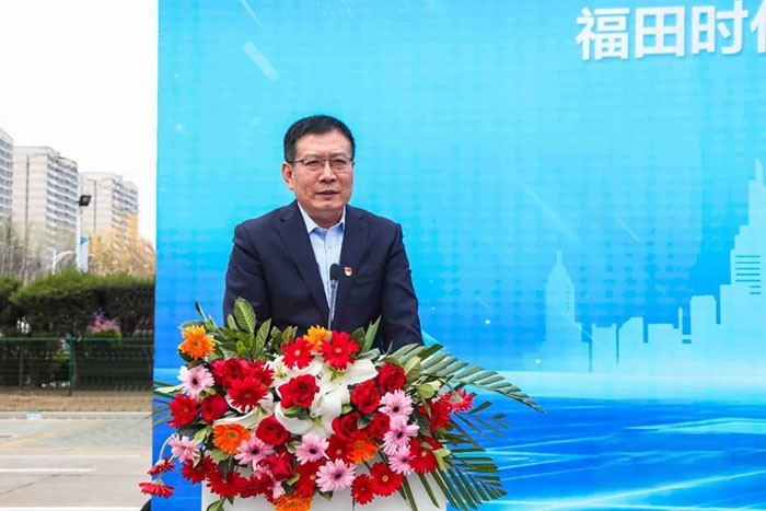 福田祥菱&江中長青醫藥車輛交付儀式