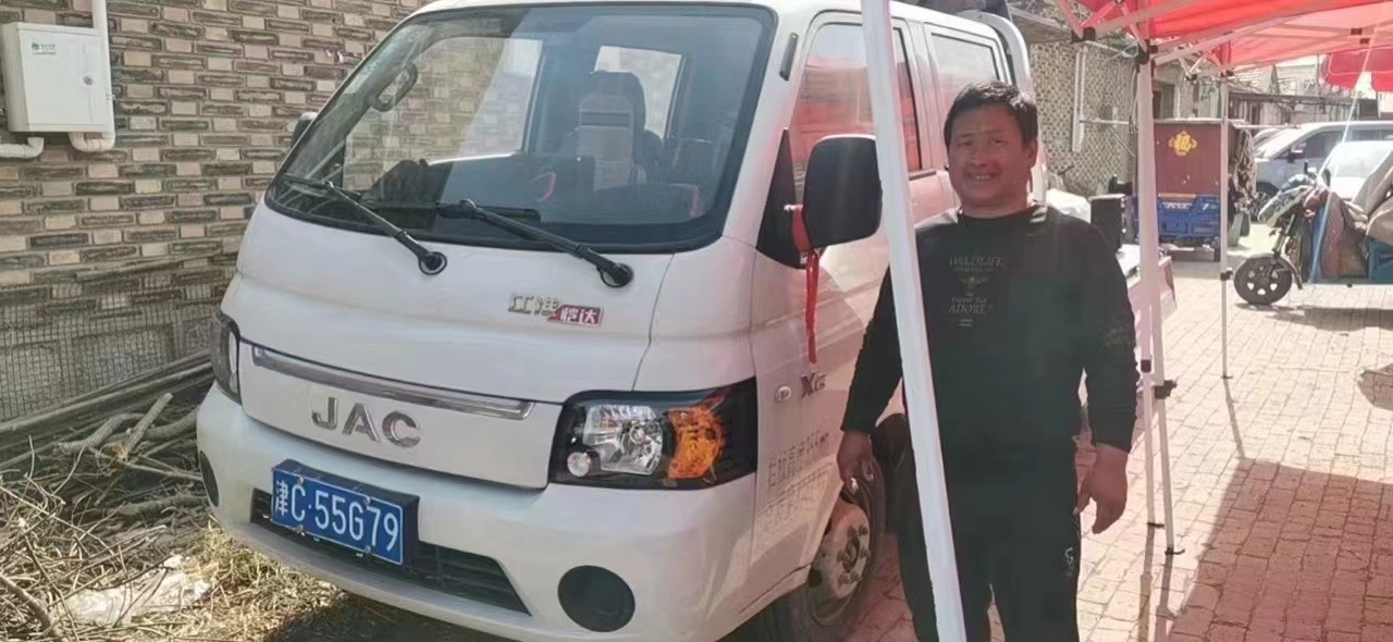 自主創業拉綠通,江淮1卡愷達與他一起奮斗美好生活!