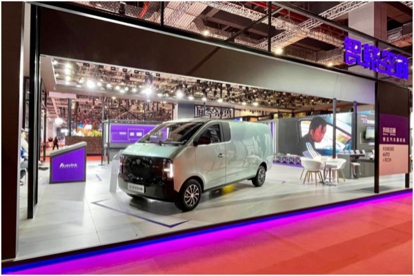 引領中國智慧物流車新風向！金琥 EV48 亮相上海車展