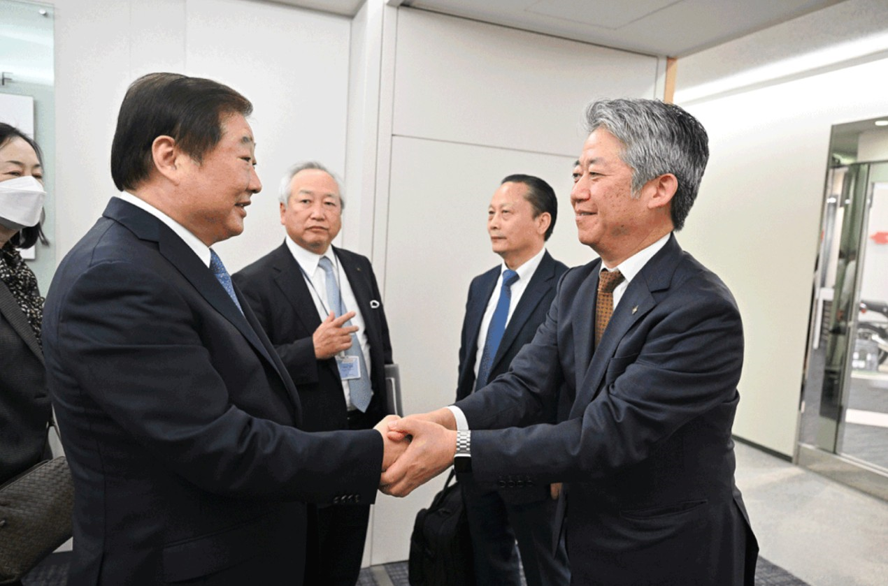 山東重工譚旭光：日本川崎重工與中國(guó)山東重工拓展合作領(lǐng)域