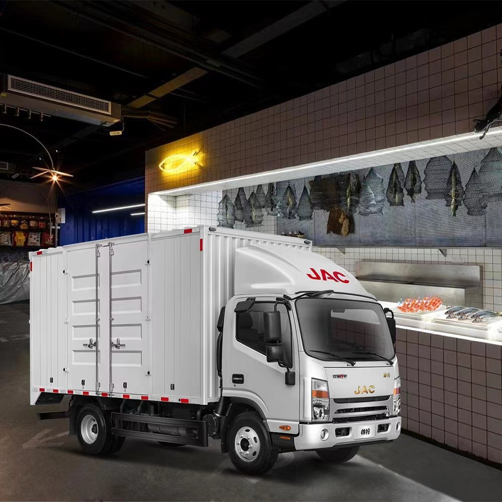 水產(chǎn)運(yùn)輸搶時間,江淮1卡帥鈴為什么讓他覺得踏實?