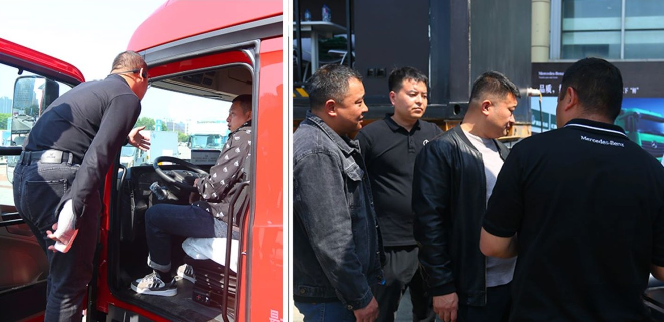 十足“凍”力，高度領“鮮”：梅賽德斯-奔馳卡車亮相冷鏈展和菜博會