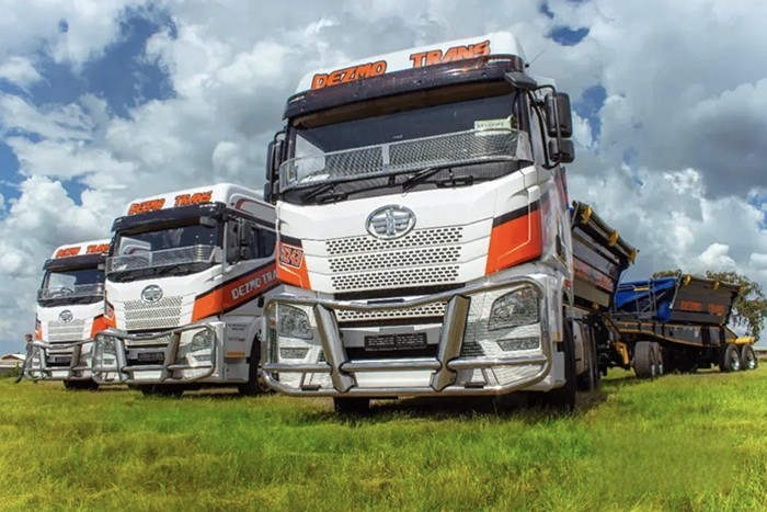 第一季度實現(xiàn)終端銷售794輛 解放卡車首次奪取南非市場占有率第一名