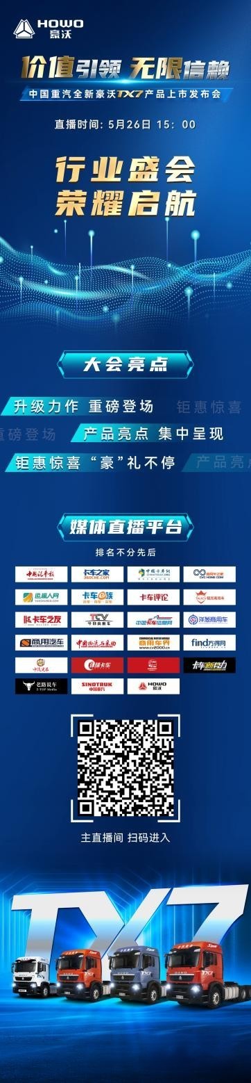 價值引領 無限信賴 史上最嚴國六b超前切換 全新豪沃TX7即將耀世而來