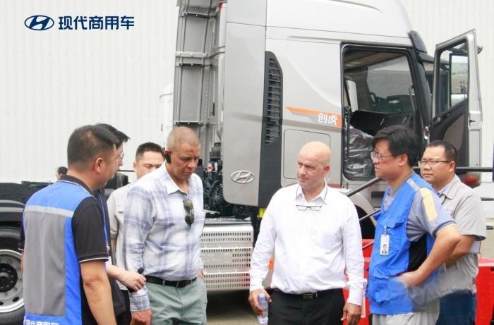 國際品質 揚帆出海 現代商用車創虎斬獲中東首批訂單500臺