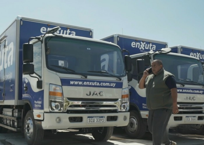 批量采購、高效運輸，江淮1卡國際帥鈴助力烏拉圭物流企業降本增效