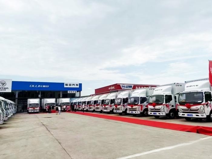 再獲大客戶肯定，20臺奧鈴速運交付河南物流企業