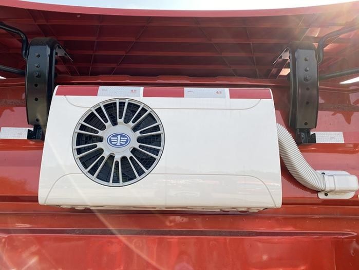 解放青汽JH6搭載外掛式獨(dú)立空調(diào)，助力卡友清爽運(yùn)營、舒服賺錢