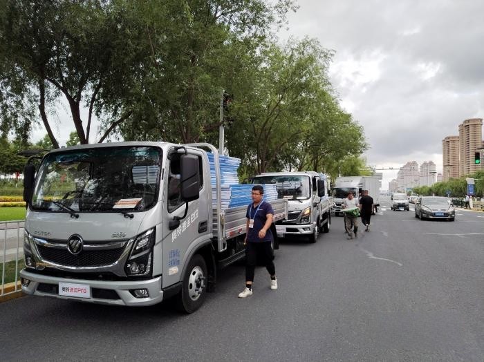 哈爾濱國際馬拉松開賽，福田奧鈴再次參與服務(wù)保障