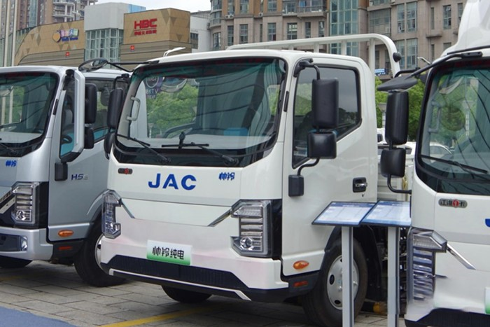 即將上市 江淮1卡帥鈴ES6純電輕卡為城配運輸帶來高品質(zhì)新選擇！