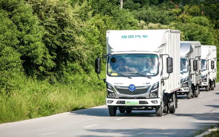 為用戶創(chuàng)造更大“錢”能 福田奧鈴智藍(lán)HL超混輕卡試駕品鑒會(huì)長(zhǎng)沙站啟動(dòng)